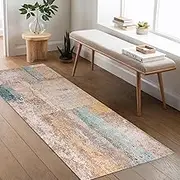 Rug Runners Floor Area Rug and Mat, Long Hallway Hall Runner Narrow Rugs Custom Length - Washable Carpet Runner for Kitchen Bedroom, Narrow Runner Rugs for Door(80x100cm)