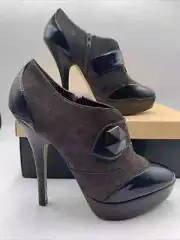 Carvela Brown Suede Ankle Boots. Stiletto Heel. Platform. Bnib. RRP£110 Uk6