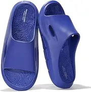[Project Cloud] Mens Sandals - Lightweight and Flexible EVA Slippers for Men with Ultra Bouncy Latex Insole - Comfortable Water Resistant Men Footwear (Dean)