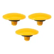 Camera Shutter Button 3pcs Shutter Release Button Convex, Orange