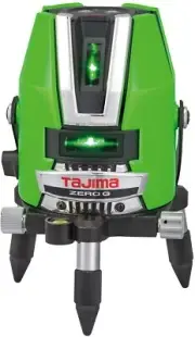 Tajima Green Level Laser ZEROG-KY 3-Line Gimbal Control Hight Bright Line
