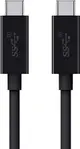 [4美國直購] Belkin 3.1 USB-C 轉 Type-C 100W 充電線-1米 10Gbps USB-IF認證線 傳輸線 數據線 4K 公對公_F2CU052bt1M