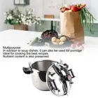 Pressure Soup Pot Pressure Canner Multipurpose Even Heating Stick Proof 304