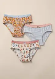 Matilda Jane Heart to Heart Back-to-School Underwear Pack Set of 3 Size 14