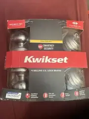 Kwikset Signature Juno Keyed Entry w Double Cylinder Deadbolt 992J15 FOR PARTS