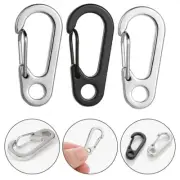 Quick Hook Carabiner Daily Use Dark Silver Quick Hook Simple Carabiner