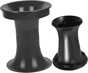 Yardenfun 2pcs Bass Woofer Air Vent Bass Woofer Port Voice Outlet Tubes DIY Speaker Repair Parts Tubes Subwoofer Port Home Theater Accessories