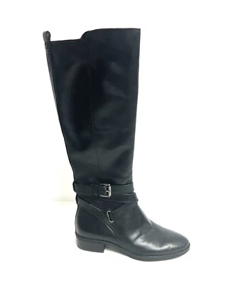 Sam Edelman Womens Pansy Boot Black Leather 6 M