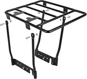 Natcoo E Scooter Pannier Rack for Ninebot Max G30D 2/Max G30 Accessories, 8 mm Solid Steel Tubes, Strong and Durable, Easy to Assemble, Accessories