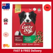 LUCKY DOG Adult Minced Beef Vegetable and Marrowbone Flavour Dry Dog Food 8kg-Au