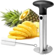 Pineapple Cutter Stainless Steel Peeler Corer Slicer Cutter with Sharp Blade