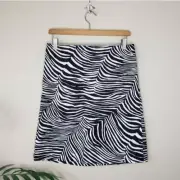 NWT Ann Taylor Factory | Zebra Print Pencil Skirt, womens size 4