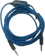 Quality Gaming Headsets Audios Cable with Builts in Volumes Controls for AW720H/AW310H/AW510H/988 Headphone Cord