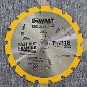 Dewalt 7 1/4" 18T Circular Saw Blade