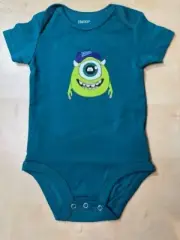 Monsters Inc. Mike Wazowski Graphic One-piece Sz. 18-24 months NEW