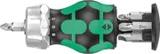 Wera 008885 Kraftform Kompakt Stubby Magazine RA 3 Bit Holding Screwdriver 6-Piece Set