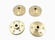 Yeah Racing- Axial SCX24 1/24 Brass Wheel Hex Hub Set 4pcs (7g each) - OZRC KM