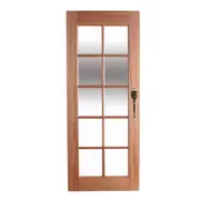 Hume 2040 x 820 x 35mm Internal Door Lincoln Clear G1 Glass LIN10