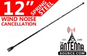 12" Black Spring Stainless AM/FM Antenna Mast Fits:1993-1998 Jeep Grand Cherokee (for: Jeep)