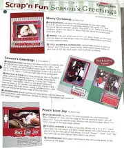 Scrap'n Fun Season's Greeting Christmas card Kit