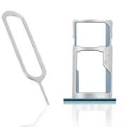 SIM and Memory Card Tray Holder + SIM Card Pin for Motorola Moto E5 Plus XT1924