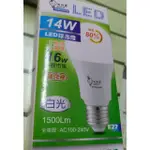 14W 白光電精靈LED省電 / 14W黃色燈泡_粗俗俗五金大賣場