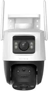 Dual Lens Outdoor Camera PT Camera Home Security IP Camera AI Human & Vehicle Detection Surveillance Camera 10 MP(U/S_Cruiser Dual 10MP)
