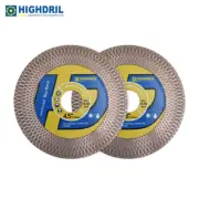 2pcs 4.5 in Diamond Cutting Grinding Disc Porcelain TIle Marble Saw Blade Cutter