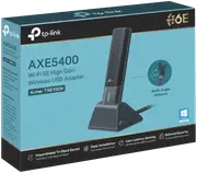 TP-LINK AXE5400 Wi-Fi 6E High Gain Wireless USB Adapter