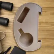 Recliner Tray Portable Side Table for Outdoor Camping Accessories (Khaki) AU