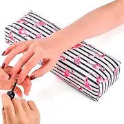 PU Leather Nail Art Cushion for Nail Polish Holder Arm Rest Manicure Cushion Nail Hand Rest Supports Hands 31x10x6cm zhengpingpai
