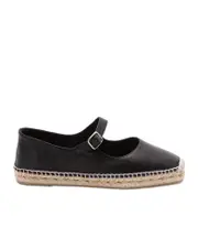 Castañer Ankle Strap Flats 36,37,40 black