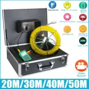 Pipe Inspection Video Camera Drain Sewer Inspection Camera System 7 Inch LCD DVR