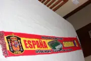 Scarf Of Football Match Between Selection Of Spain And Selection Andorra