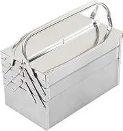 Cantilever Tool Box Organizer, Safe Multifunctional Handheld Metal Cantilever Tool Box for Workshops (460)