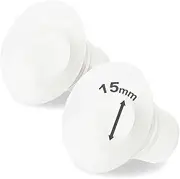 Nenesupply 15mm Flange Insert Compatible with Elvie Flange Willow Flange Reduce 24mm Breastshield to 15mm. Replace Elvie Inserts Willow Inserts Compatible with Elvie Pump Parts and Willow Pump Parts
