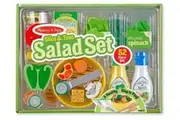 Melissa & Doug Slice & Toss Salad Set Play Food Activity