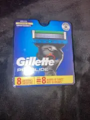 Gillette Proglide power Razor Blade refills New Pack of 8 Cartridges