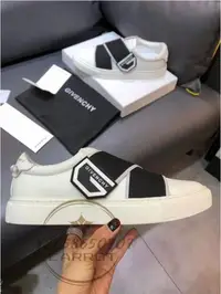 在飛比找Yahoo!奇摩拍賣優惠-二手精品  GIVENCHY 紀梵希  37碼 休閒鞋 黑白