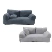 Dog Sofa Bed Wear Resistant All Seasons Plush Dog Cat Couch for Pet Cat Dog