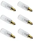 6X Rangehood Oven Chef Westinghouse LIGHT BULBS. 40W E14 screw long. SPECIAL.