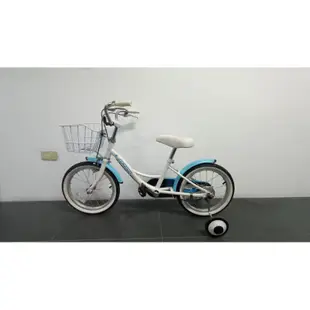 KHS 功學社 T-160 16吋 兒童腳踏車 藍/白