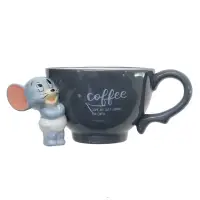 在飛比找momo購物網優惠-【sunart】湯姆貓與傑利鼠 立體造型馬克杯 小不點 咖啡