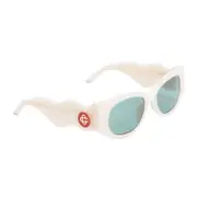 [Casablanca] Casablanca-The Memphis Rectangular-Frame Sunglasses-Uomo OS OS