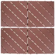 4 Pcs Cars Interlocking Foam Tiles Assembled Floor Rugs Outdoor