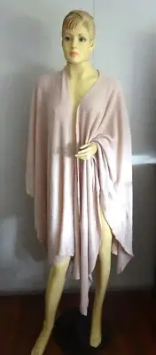 BNWT AUTOGRAPH Soft Blush Cashmillion Knit Wrap - OSFA