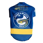 NRL Parramatta Eels Pet Dog/Puppy Sports Breathable Jersey Clothing/Costume L