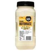 Zoosh Premium Mayonnaise Mayo 2.65kg Bulk