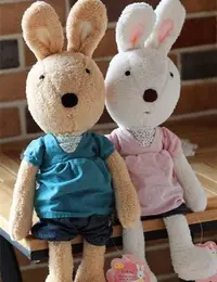 在飛比找Yahoo!奇摩拍賣優惠-娃娃屋樂園~Le Sucre法國兔砂糖兔(可愛洋裝款)60c