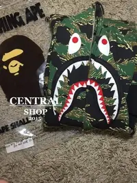 在飛比找Yahoo!奇摩拍賣優惠-BAPE APE TIGER CAMO SHARK FULL